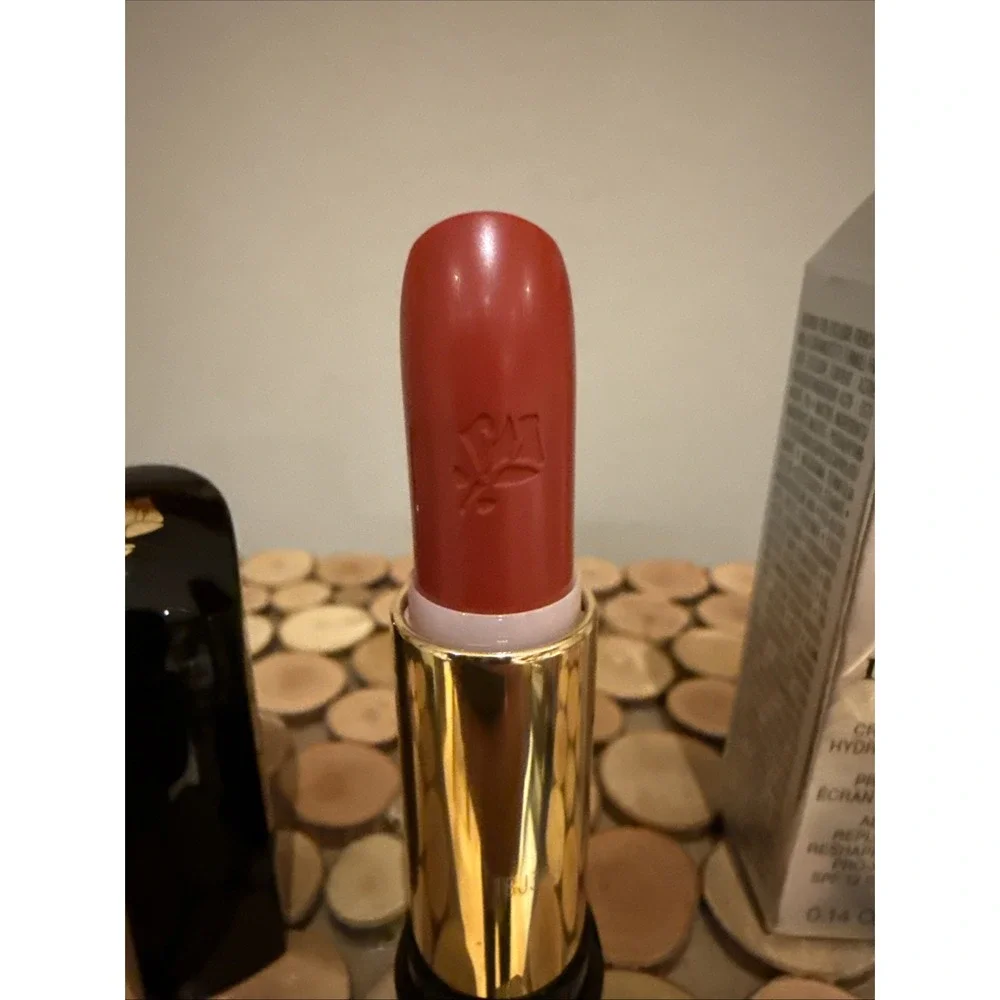 Lancome‎ L' Absolu Rouge Rose Mythique Lipstick NIB Replenishing And Reshaping